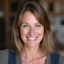 Portrait von Anna Schmidt, Meisterweberin